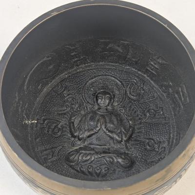 Antique Singing Bowl Tibetan Buddhist