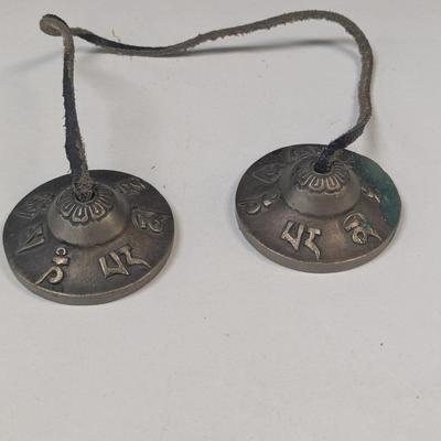 Vintage Bronze Tibetan Tingsha Bells