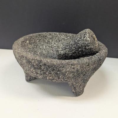 Volcanic Stone Mortar & Pestle