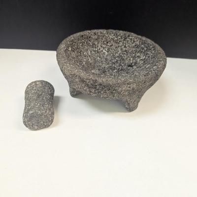 Volcanic Stone Mortar & Pestle