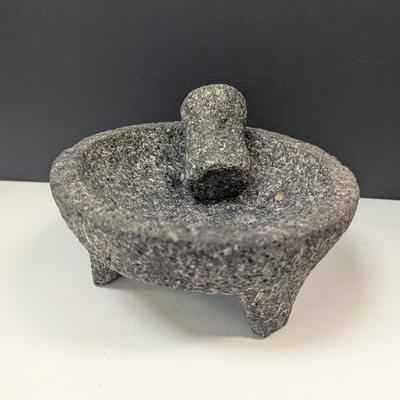 Volcanic Stone Mortar & Pestle