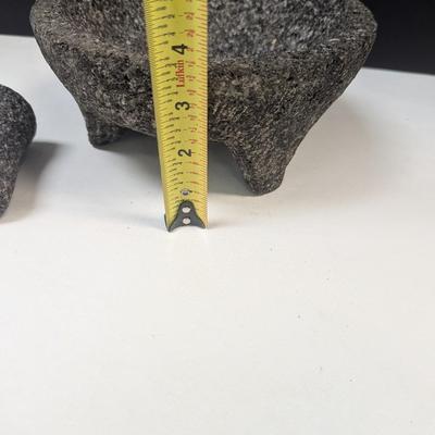 Volcanic Stone Mortar & Pestle