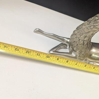 Brass Resting Deer Sculpture