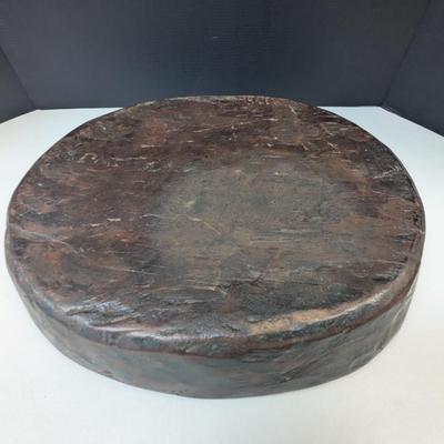 Primitive Hand Crafted Wooden Bowl