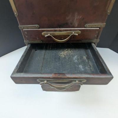 Japanese Gyosho Bako Traveling Chest