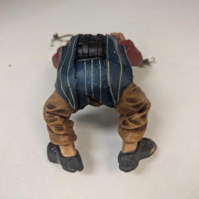 Vintage Large Parachute With Clown