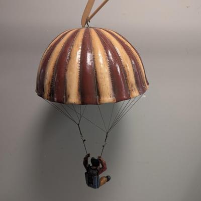 Vintage Large Parachute With Clown