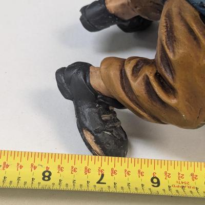 Vintage Large Parachute With Clown