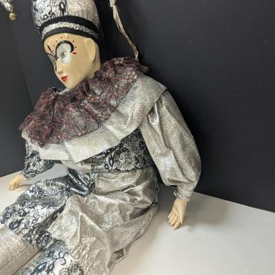 Vintage LE Edition 1986 Brinn's Jester Clown Hand Made