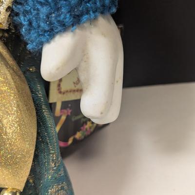 Genuine Fine Bisque Porcelain Clown With COA Hand Crafted