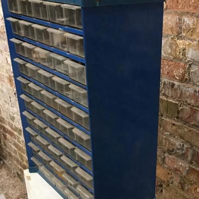 Nut and Bolt Parts Cabinet Drawers