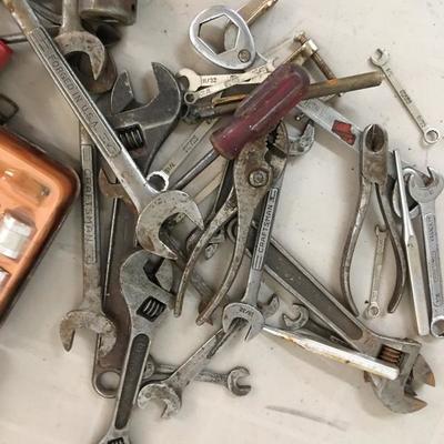 Lot Mechanics Tools, Sockets Wrenches Pliers 