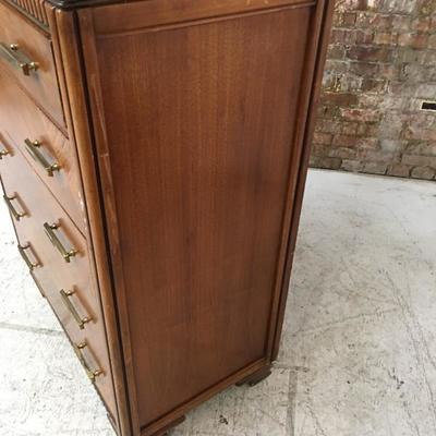 1930's Walnut Chest of Drawers DECO!