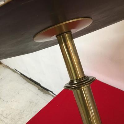 Floor Lamp with Table, Brass 1960's 