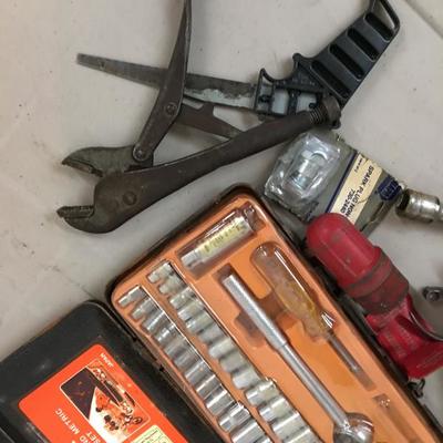 Lot Mechanics Tools, Sockets Wrenches Pliers 