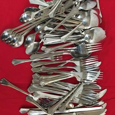 Lot of Stainless Steel Flatware