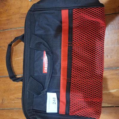 Craftsman 13-inch wide-mouth tool bag.