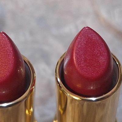 Estee Lauder 2 lipsticks and one compact