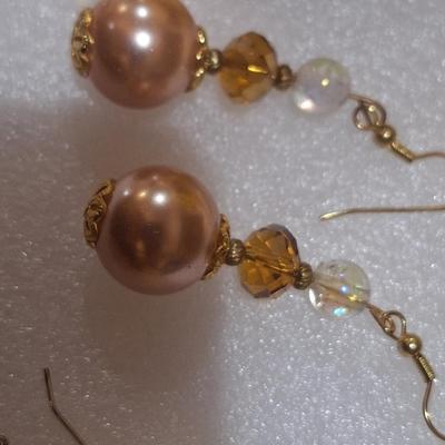 3 pair dangle earrings