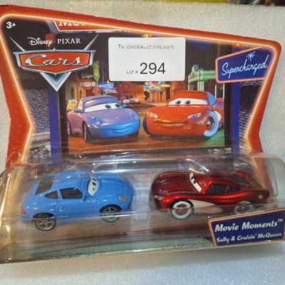 Disney Pixar Cars Supercharged Movie Moments Sally & Cruisin' McQueen die-cast vehicle 2-pack.