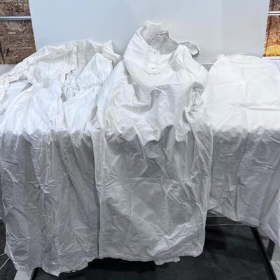 (3) Old Timey Victorian Night Gowns