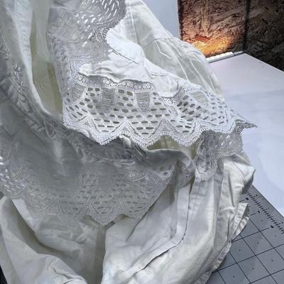 Mixed Large Lot of Victorian and White Battenberg Items