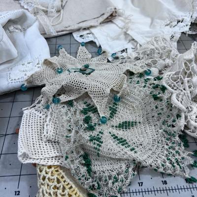 Mixed Large Lot of Victorian and White Battenberg Items