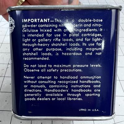 Hercules Unique Smokeless Powder 