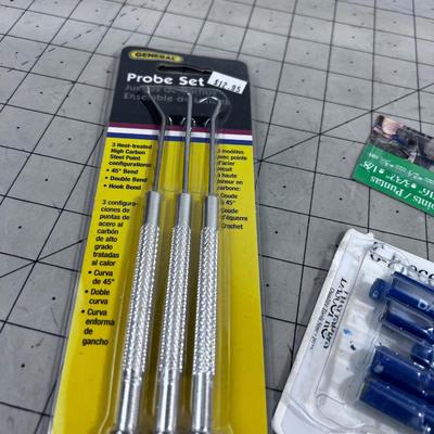 Tin Punches and Probe Set 