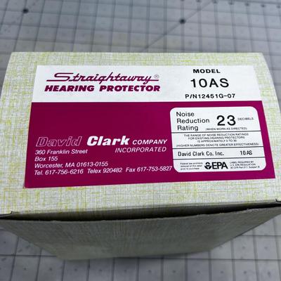 Straight Away Hearing Protection - New 