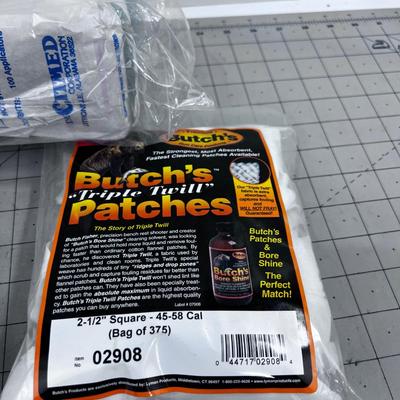 Cleaning Patches Swabs and patches