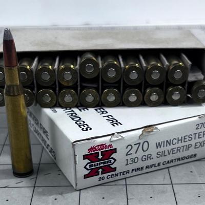 Box or 270 Winchester 
