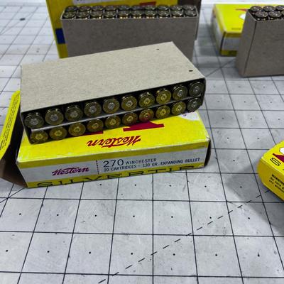 Silver Tip of 270 Brass only (5) Boxes only. 