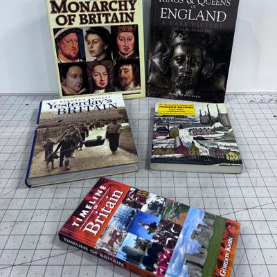 (5) Books about England and the Monarchy British History 