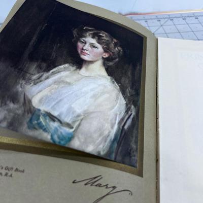 2 Books on The Queens Gift Book and Princess Mary 