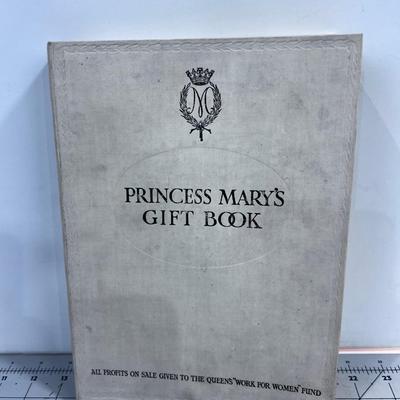 2 Books on The Queens Gift Book and Princess Mary 