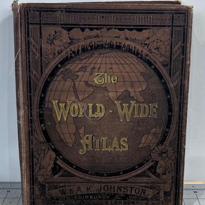 1910 WORLD Wide Atlas 