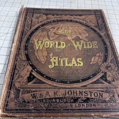 1910 WORLD Wide Atlas 