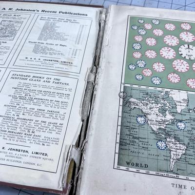 1910 WORLD Wide Atlas 