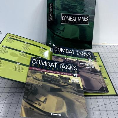Booklets of Combat Tanks w/Specifications
