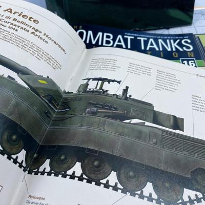 Booklets of Combat Tanks w/Specifications