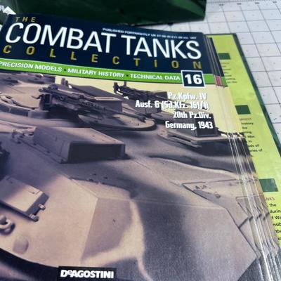 Booklets of Combat Tanks w/Specifications