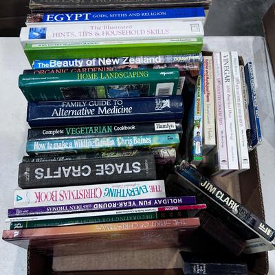 History, Cooking, Gardening, Novels 