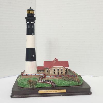1998 Oneida Studios Lighthouse Point Fire Island NY Lighthouse Figurine