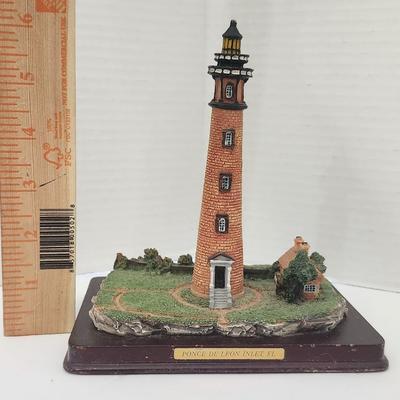 1998 Oneida Studios Lighthouse Point Ponce de Leon Inlet FL Lighthouse Figurine
