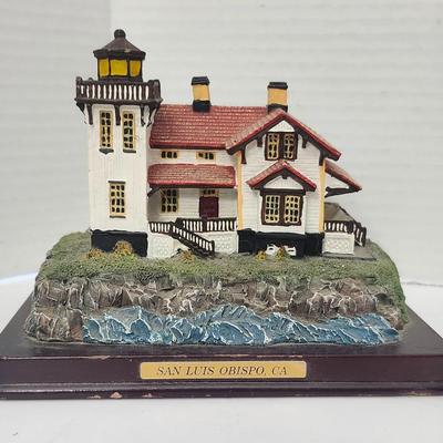 1998 Oneida Studios Lighthouse Point San Luis Obispo CA Lighthouse Figurine