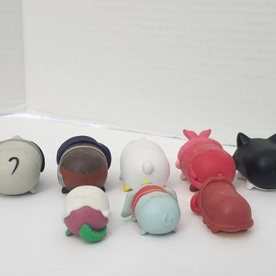 Disney Tsum Tsum Vinyl Mini Figures Mixed Assorted Character Lot Stackable Collectible Toys