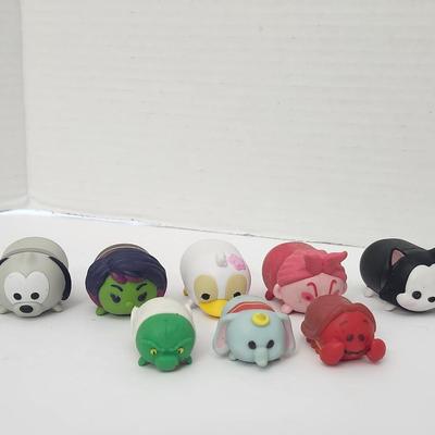 Disney Tsum Tsum Vinyl Mini Figures Mixed Assorted Character Lot Stackable Collectible Toys