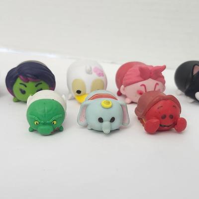 Disney Tsum Tsum Vinyl Mini Figures Mixed Assorted Character Lot Stackable Collectible Toys