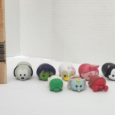 Disney Tsum Tsum Vinyl Mini Figures Mixed Assorted Character Lot Stackable Collectible Toys